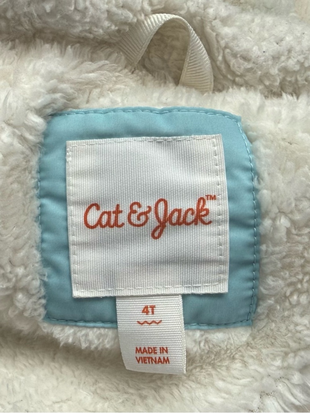 ✝️ Cat & Jack | LIKE NEW • Blue Ombre Puffer Jacket • 4T - Picture 6 of 7